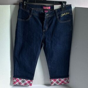 South Pole NWT Women's‎ Blue Jeans with beautiful detail size 14 1/2